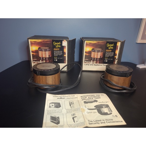 AMF Other - Set of 2 Vintage AMF Paragon Lamp and‎ Appliance Programmer PPW1-00